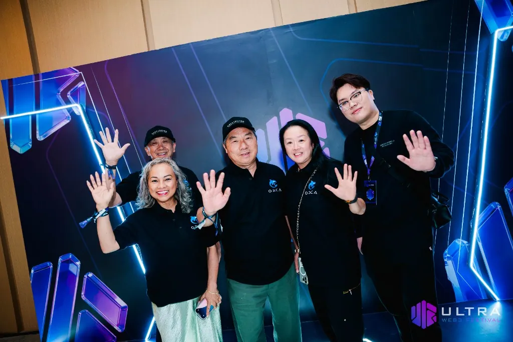 The ORCA community team at their festival activation